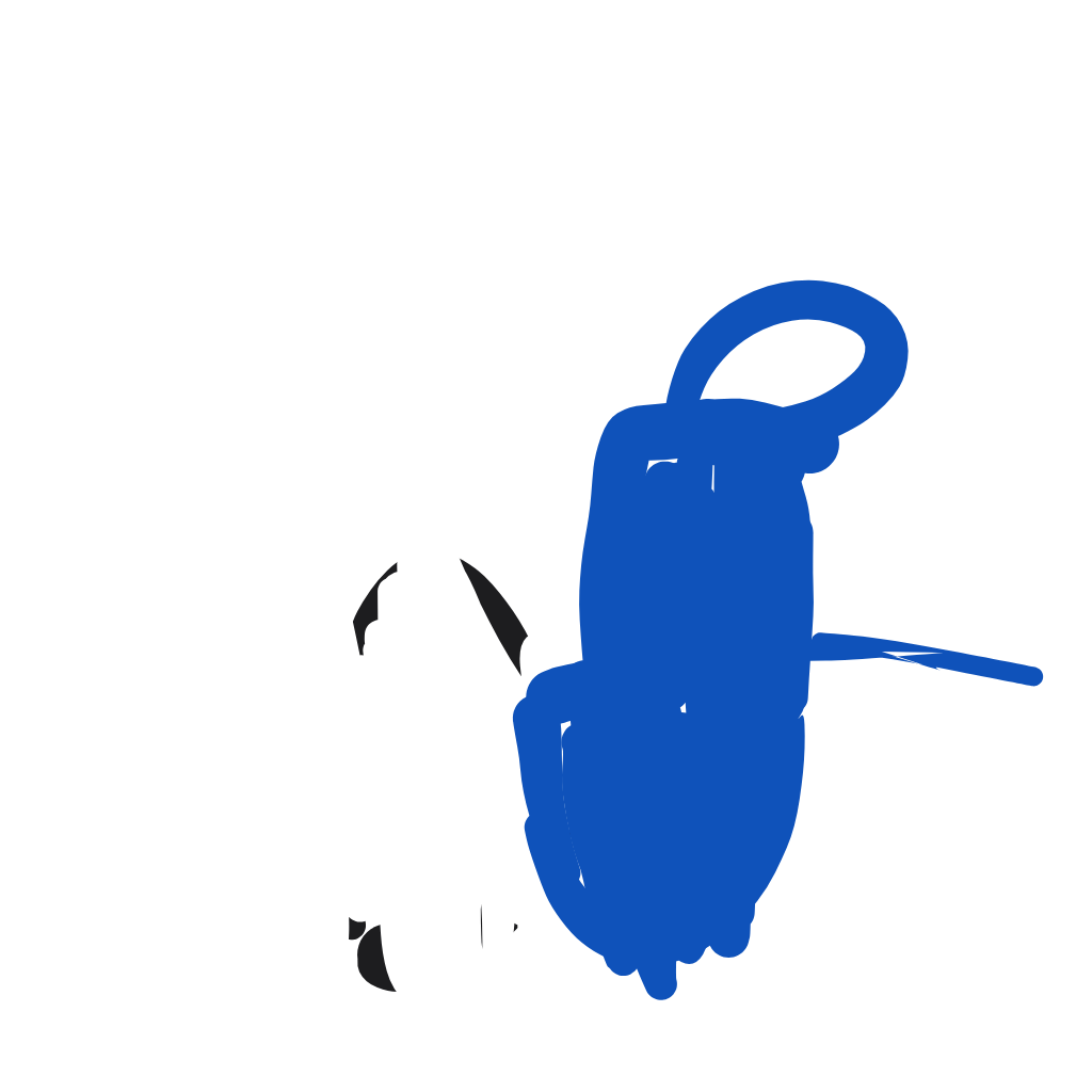 “a watering can with a spout” drawn by Abiha