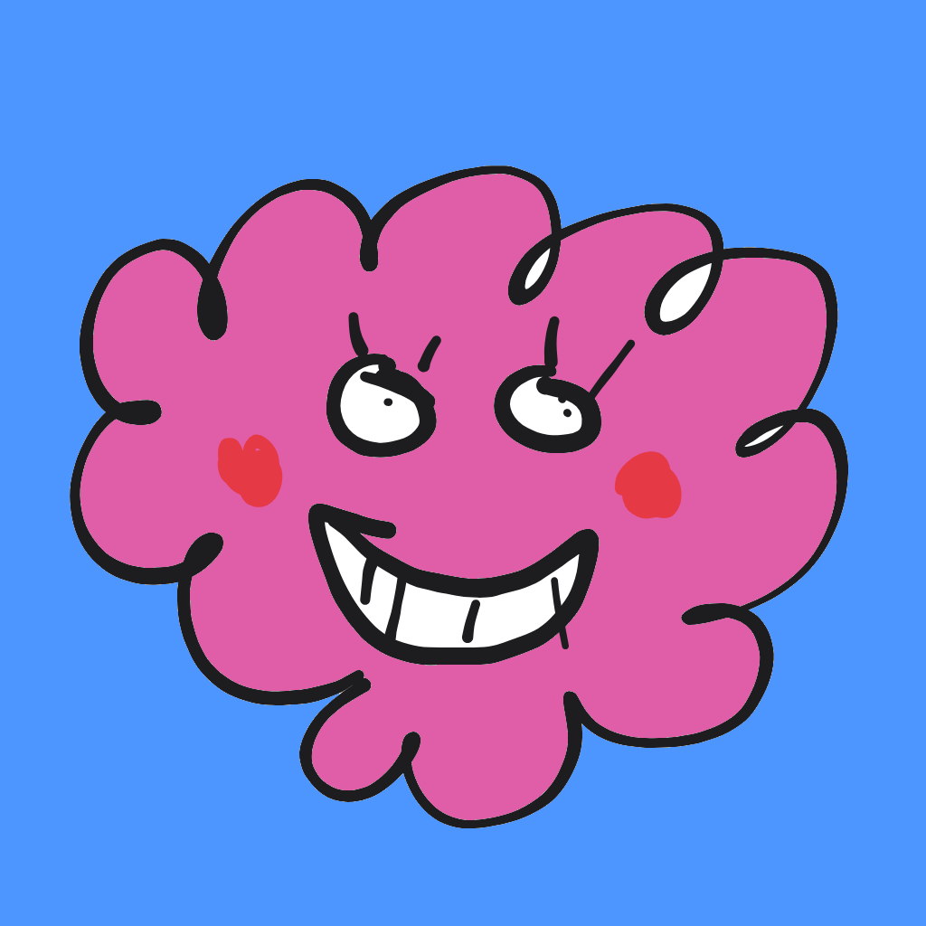 “a fluffy cloud with a smiling face” drawn by Fabian_Rembrandt